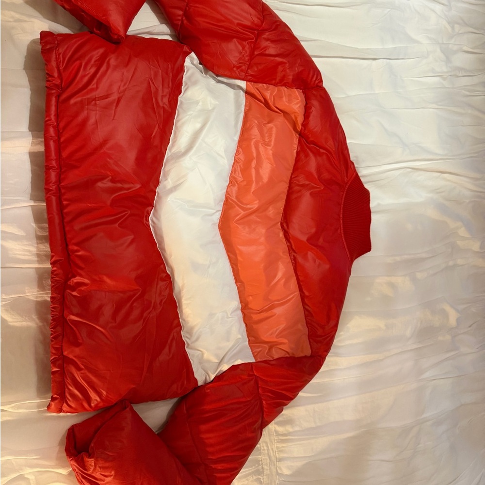Red Puffer Jacket - Picture 5 of 6